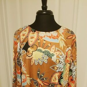 NWT Peplum 70s inspired XL shirt